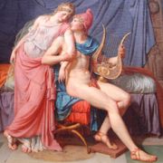 Helen and Paris, by Jacques-Louis David, 1788