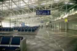 The expanded Terminal B within the Boryspil International Airport