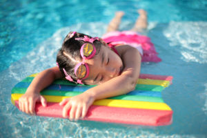 An example of leisure, someone falling asleep whilst bathing in the sun.