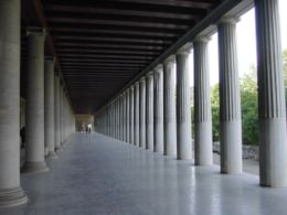 The restored stoa of Attalus