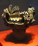 A Middle Jomon vessel (3000 to 2000 BCE)