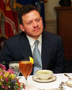 King Abdullah II, Jordanian Head of State.