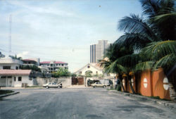 A neighborhood in Victoria Island