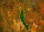 Satellite image of Lake Turkana