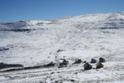 The Afriski resort in the Maluti Mountains of Lesotho