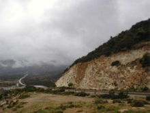 The Jabal Al Akdhar near Benghazi is Libya's wettest region. Annual rainfall averages at between 400 and 600 millimetres.