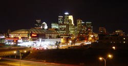 Skyline of Minneapolis, Minnesota