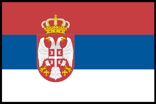 Image:Flag of Serbia (state) (bordered).svg