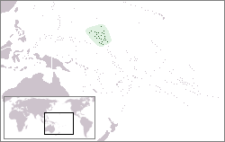 Location of Marshall Islands