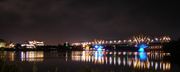 View of Ottawa River from Ontario at night