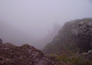 The crater of Vesuvius