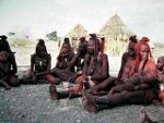 A group of Himba women, near Opuwo, Namibia