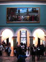 The Staircase Hall, designed by Sir John Taylor