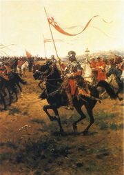 Commonwealth hussars, by Józef Brandt.