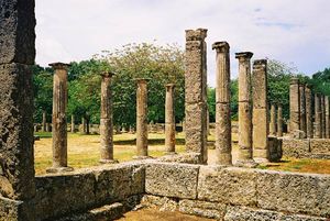 Athletes trained in this Olympia facility in its ancient heyday.