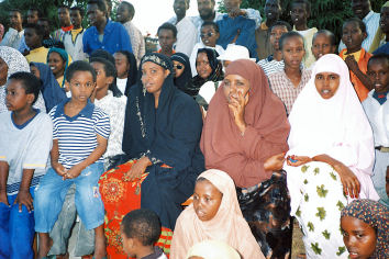 Children and adults had to be evacuated from SOS Children's Village Mogadishu