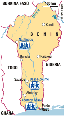 Sponsorship Locations in Benin