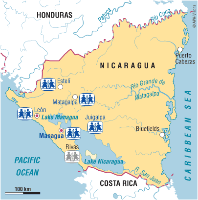 Sponsorship sites in Nicaragua