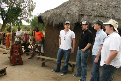 G4: After a briefing from SOS we set out to meet families