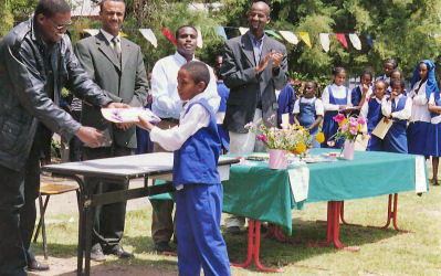 School prize giving in SOS Ethipia